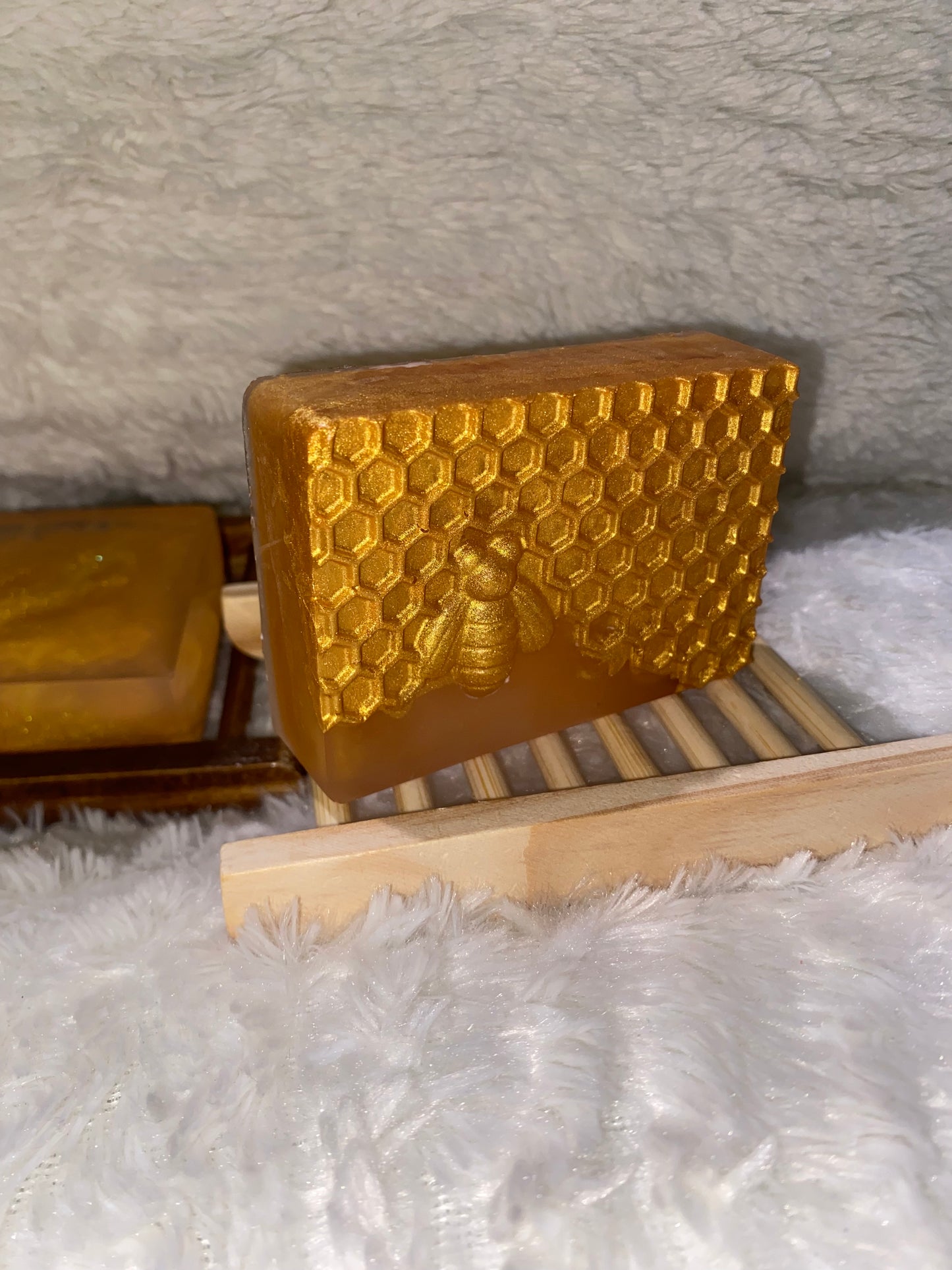 Bamboo soap Holder